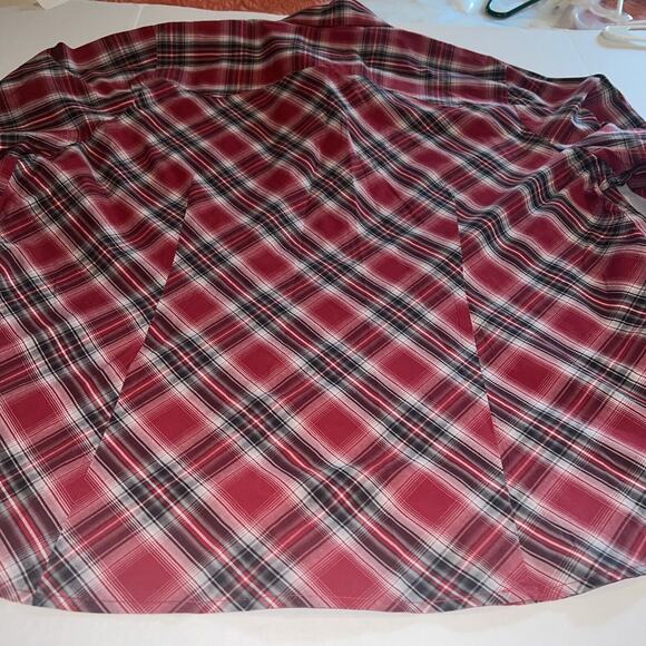 Roper Pearl Snap Women's Long Sleeve Rodeo Red Cowboy Shirt 3X - Picture 11 of 11